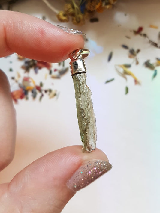 Moldavite Pendant