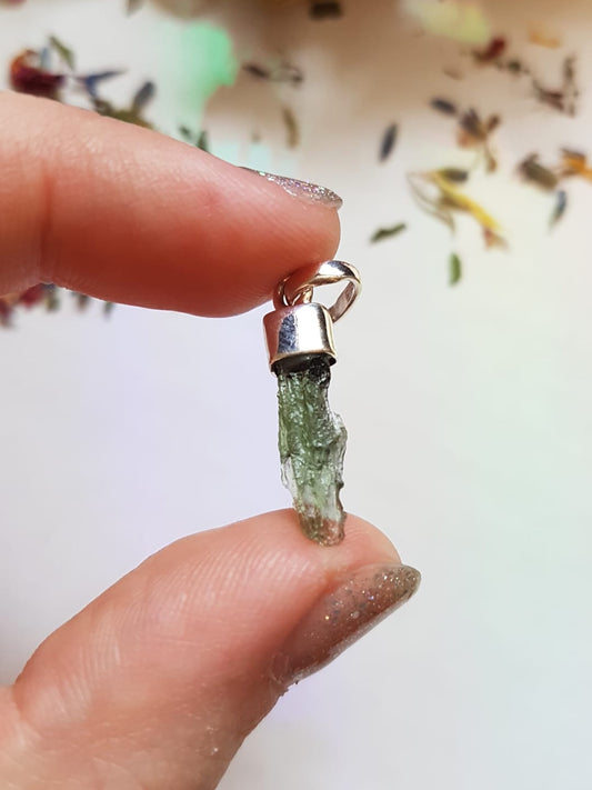 Moldavite Pendant