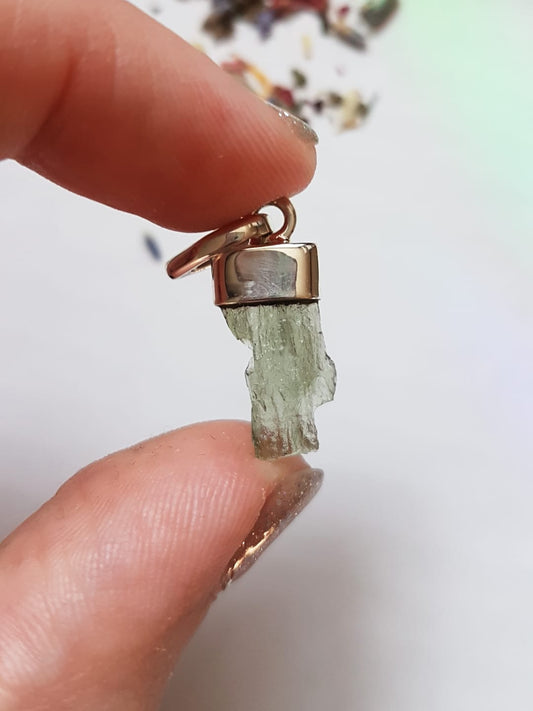 Moldavite Pendant