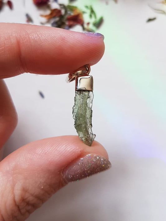 Moldavite Pendant