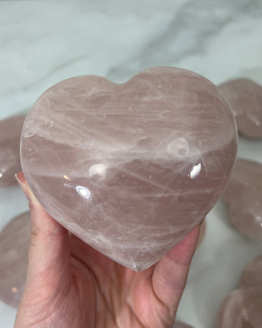 Rose Quartz Hearts